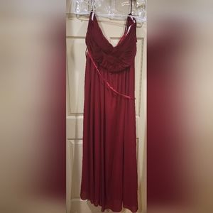 Red dress